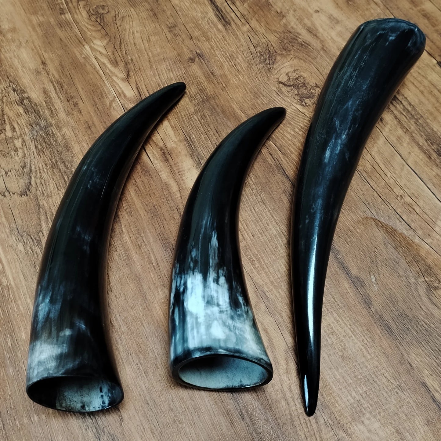 Genuine Ox Horn Antistatic Horn Cupping Viking Drinking Tube Horn for Scrapping Therapy Massage Horn Crafts Home Decor