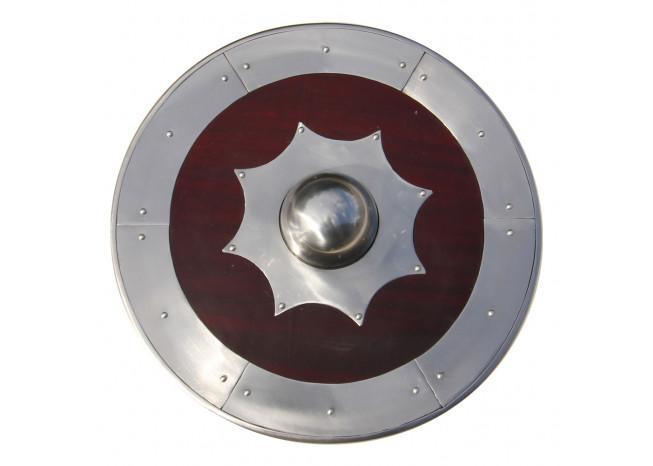 Armored Norse Land Scandinavian Round Shield